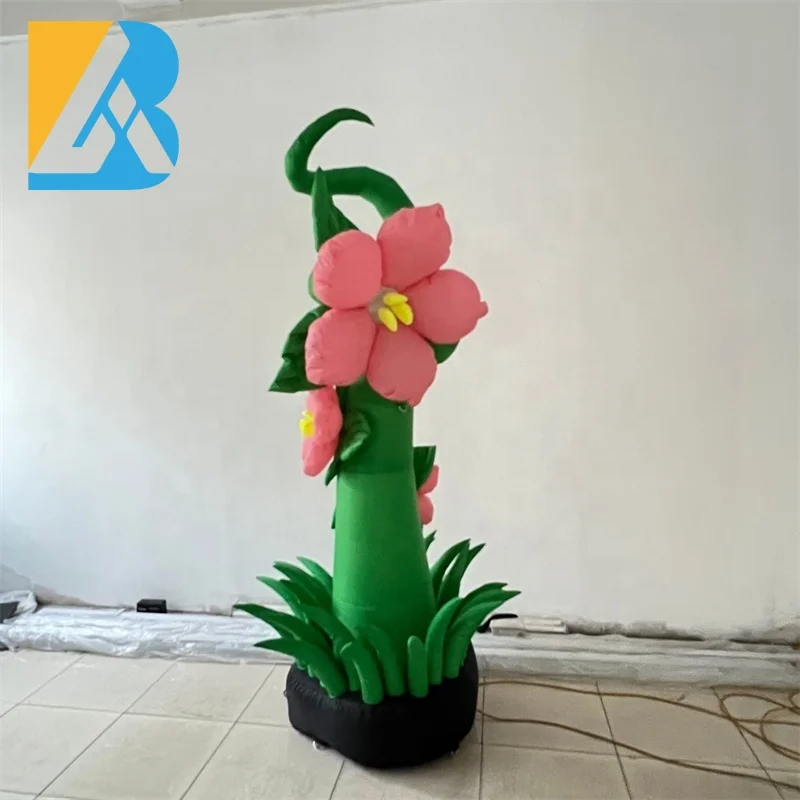 Decoraciones florales grandes personalizadas para juguetes de fiesta de baile de máscaras