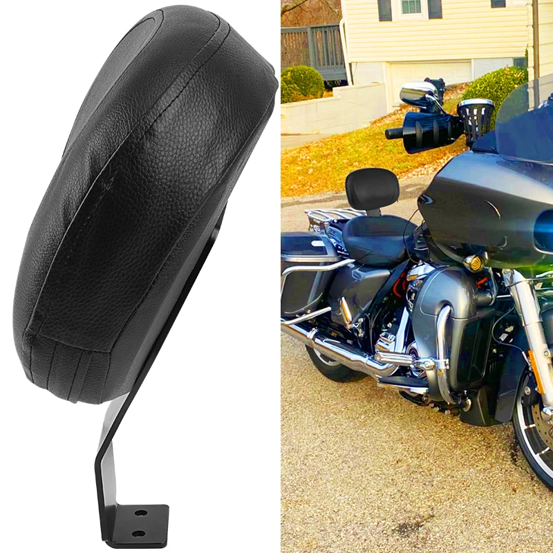 

For Suzuki Intruder C50 Boulevard Volusia VL400/800 2001-2017 Motorcycle Front Driver Rider Backrest PU Leather Cushion Pad