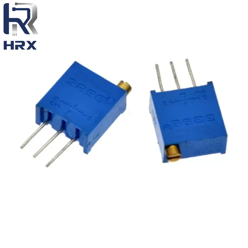 10PCS 3296 potentiometer Kit High Precision 3296W Variable Resistor 100R -1M 200R 500R 1k 2k 5K 10K 20K 50K 100K 200k 500k