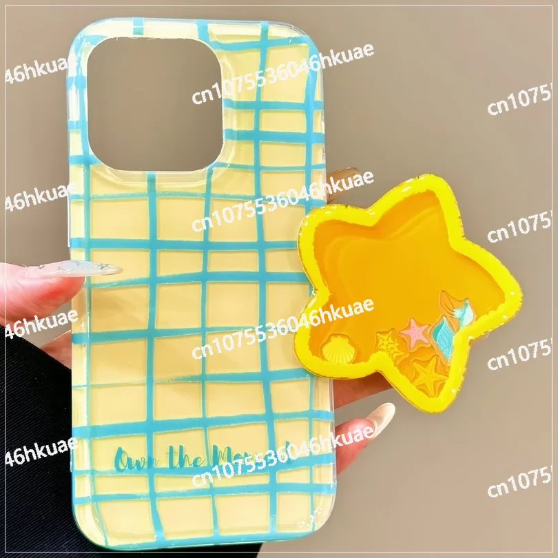 دعامة هزازة على شكل نجمة زرقاء لهاتف iPhone Huawei vivo iQOO #1