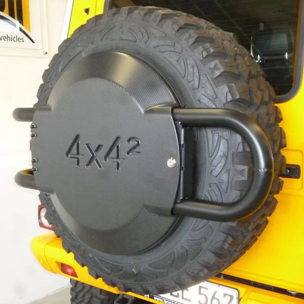 

High Quality G CLASS W463 Carbon Fiber Spare Tire Cover G63 G500 G65 G550 4x4 Style Spare Wheel Cover Tyre Wheel Cover