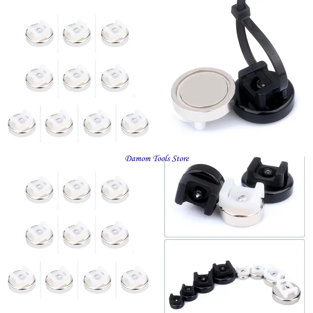 

57BE Strong Metal Cord Holders Saddles Clamps Upgrades for Tool Benches Workshop