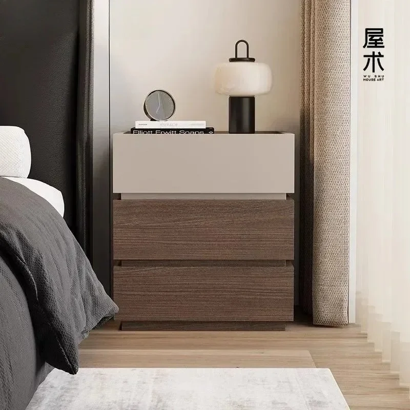 Bedside Table Simple Modern Home Bedroom Storage Cabinet New Small Locker Creative