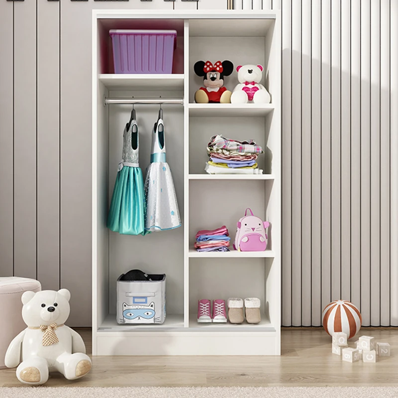 Cassettiera Scaffale Armadio Organizzatore di stoccaggio Divisori per camera da letto Guardaroba Scaffali per armadi Mobili moderni in legno Ropero per camera