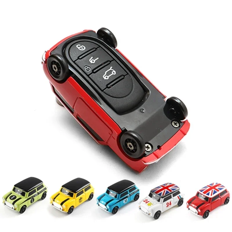 For MINI Cooper F56 F54 F55  F57 F60 For Mini cooper Accessory Key Remote Case Cover Shell Key Decoration key Ring