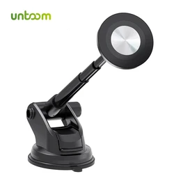 Untoom Magnetic Car Phone Holder for MagSafe Retractable Arm Car Dashboard Windshield Cellphone Mount for iPhone 16 15 Samsung
