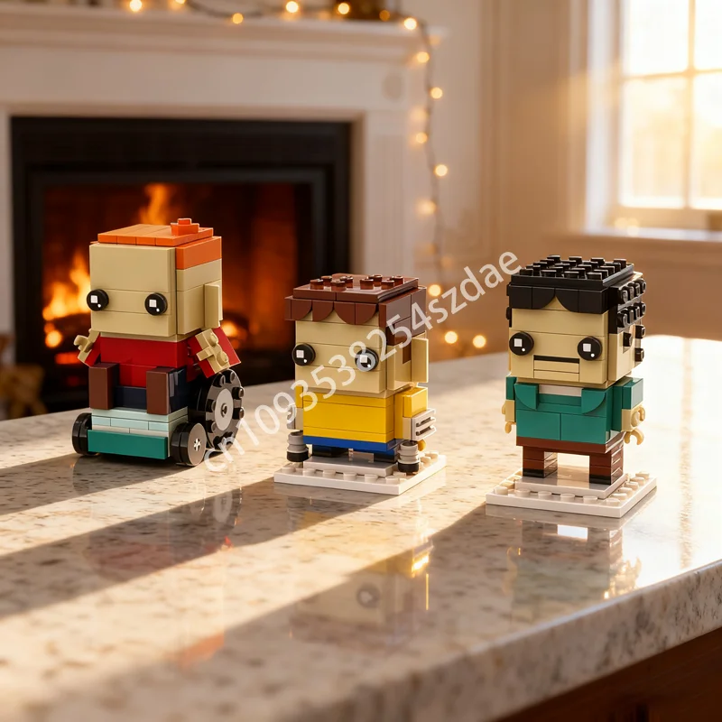 

300pcs MOC South Park Brickheadz 2 Model Building Blocks Architecture Christmas Gifts DIY Toys Idea Brick Birthday