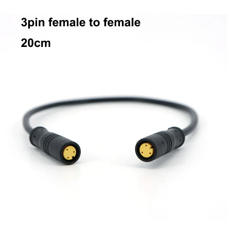 20/30 cm M8 2 3 5 Pin E-bike Sensor männlich weiblich zu männlich weiblich Ebike stecker Kabel Butt Joint Elektrische Fahrrad Wasserdichte Draht