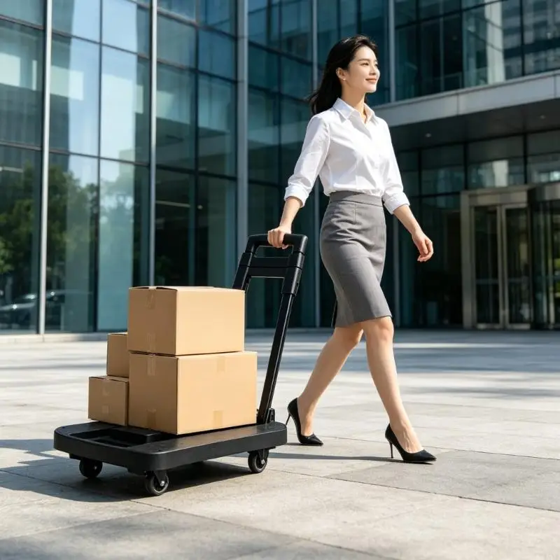  Multifunctional Combining Convenient Handling With Retractable Handle For Easy Transport Space Saving Carrying
