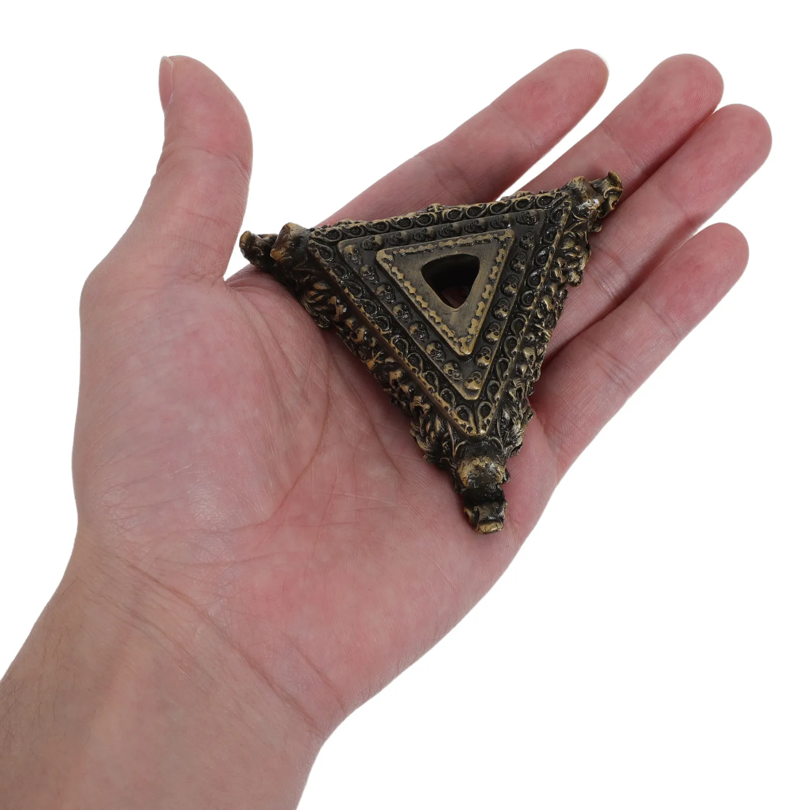 Copper Alloy Tibetan Phurba Stand Vajra Pestle Base Buddhist Ritual Tool Holder Meditation Phurba Display Stand Spiritual Decor