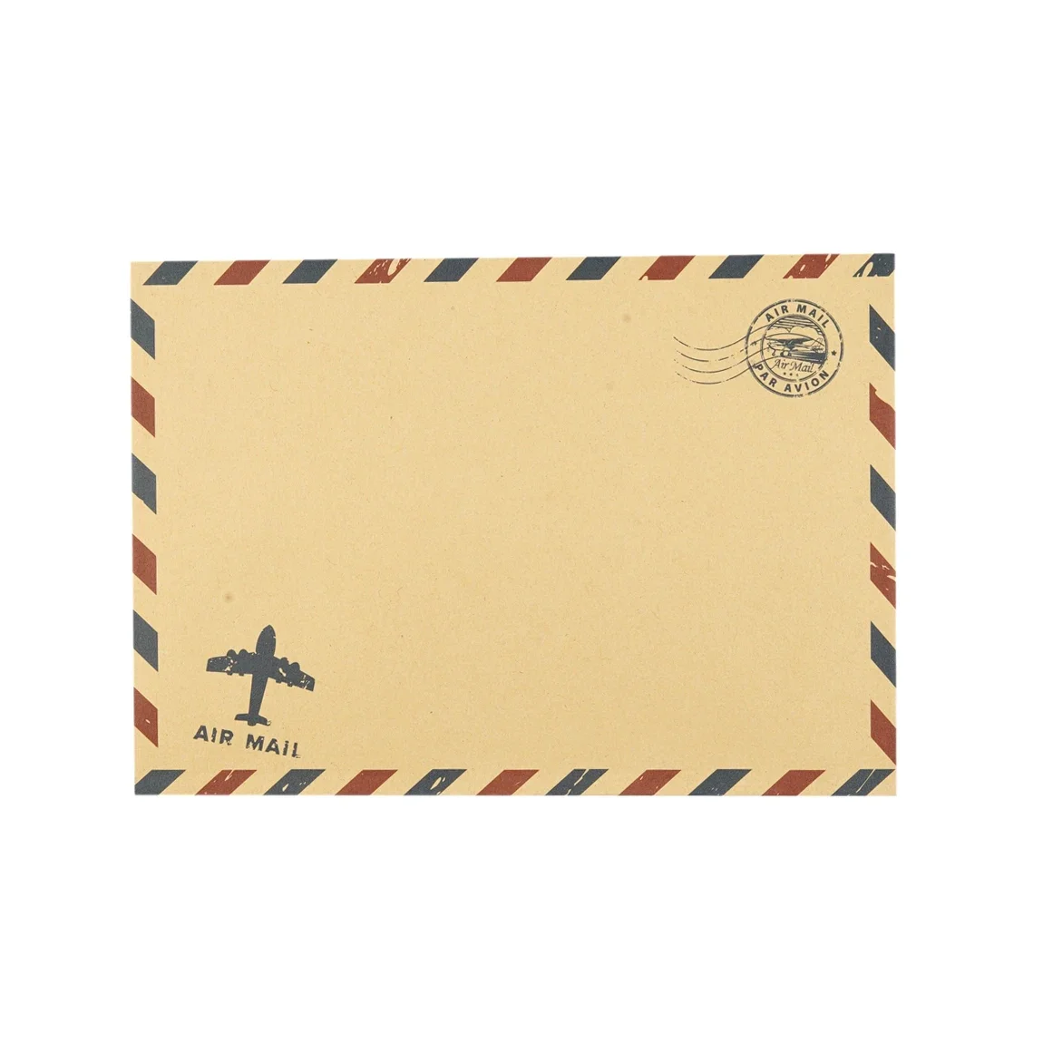 Kraft Paper Air Mail Envelopes,Wedding Invitation Envelopes, Vintage Airmail Packing Bags 10Pcs