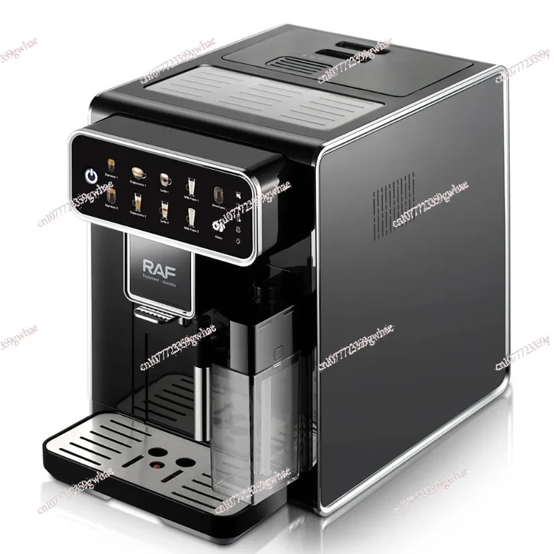 Commercial Full Automatic Smart Coffee Makers, Espresso, Cappuccino, Latte, Machine with Milk Tank