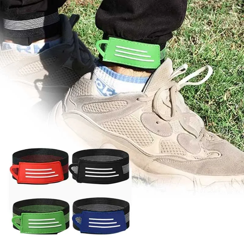 دراجة دراجة في الهواء الطلق الكاحل الساق ربط ضمادة السراويل بانت العصابات مقاطع حزام دراجة بنطلون كليب غطاء يقي قصبة الرجل سروال ركوب الدراجات حزام #1