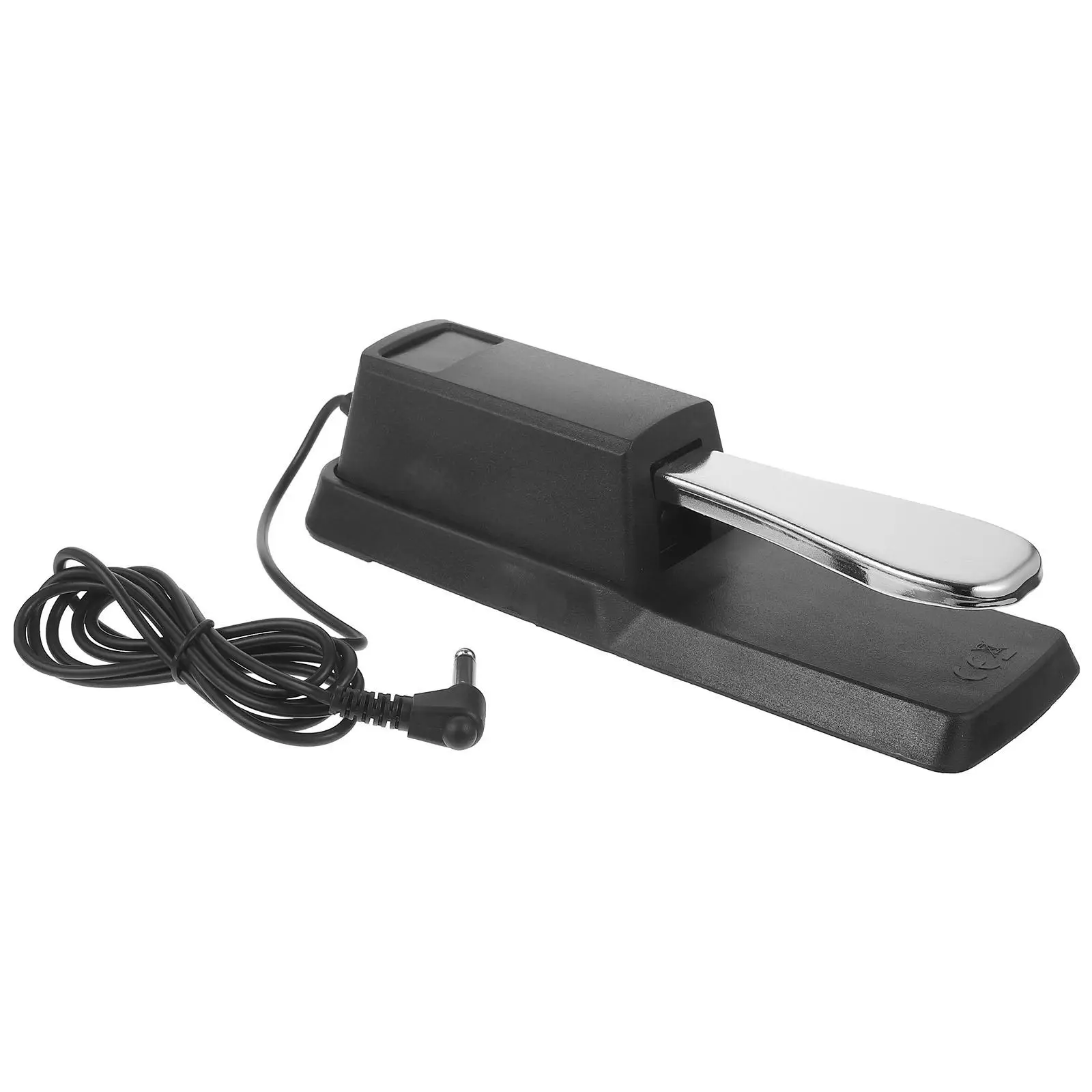 Universal Piano Keyboards Sustain Foot Pedal Durable Accessory for Electronic Keyboards Digital Piano (Black)(Random Style)