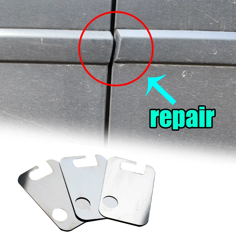 3x For Audi A4 B6 2001 2002 2003 2004 2005 2006 Durable Car Front Lower Door Hinge Washer Shim Pad Repair Door Sagging 7L5831483