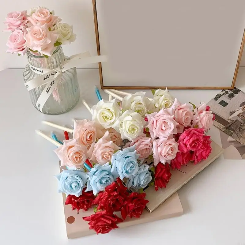 D0UA 0.5 มม. ปากกาปากกาปากกาพลาสติกยาวนานเขียนปากกาสำหรับใช้ทุกวันเขียนปากกาปากกาปากกาลูกปากกาลูกปากกาลูกปากกา