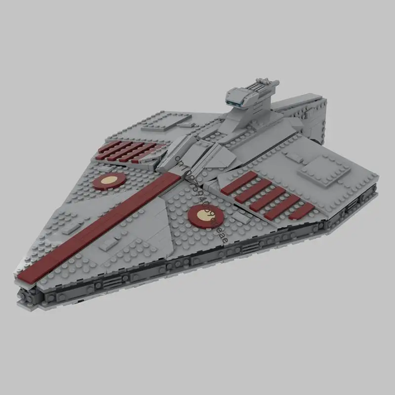 

New 752Pcs Famous Star Battle Movie Moc Acclamator Cruiser Model Diy Creative Ideas Childs Toys Birthday Gifts Custom Puzzle
