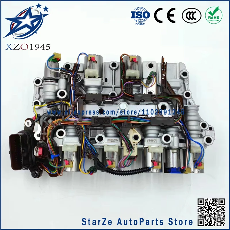 

8F35 8F40 8F24 8-SPEED Automatic Transmission Valve Body With Solenoids And Wiring Harness Suit For FORD 8F35