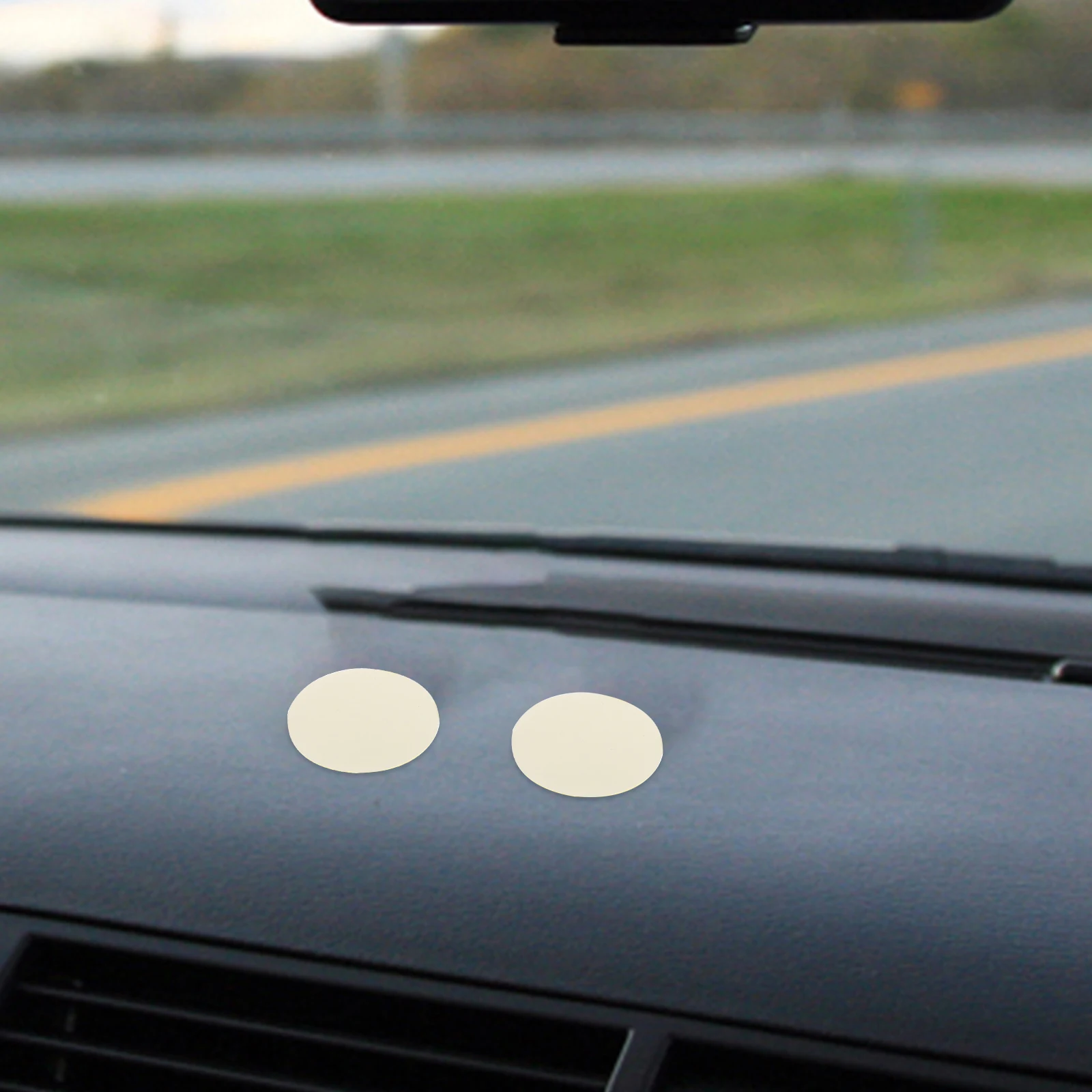 

Pcs Small Yellow Base Pad Double Sided Round Tape Self Adhesive Mounting Stickers For Home Car Office Use Strong Hold