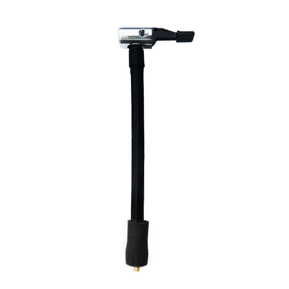 M6 Car Tire Air Inflator Hose 17cm with Locking Air Chuck Quick Inflation Tube for Bike & Motorcycle Tire Inflatable Tube