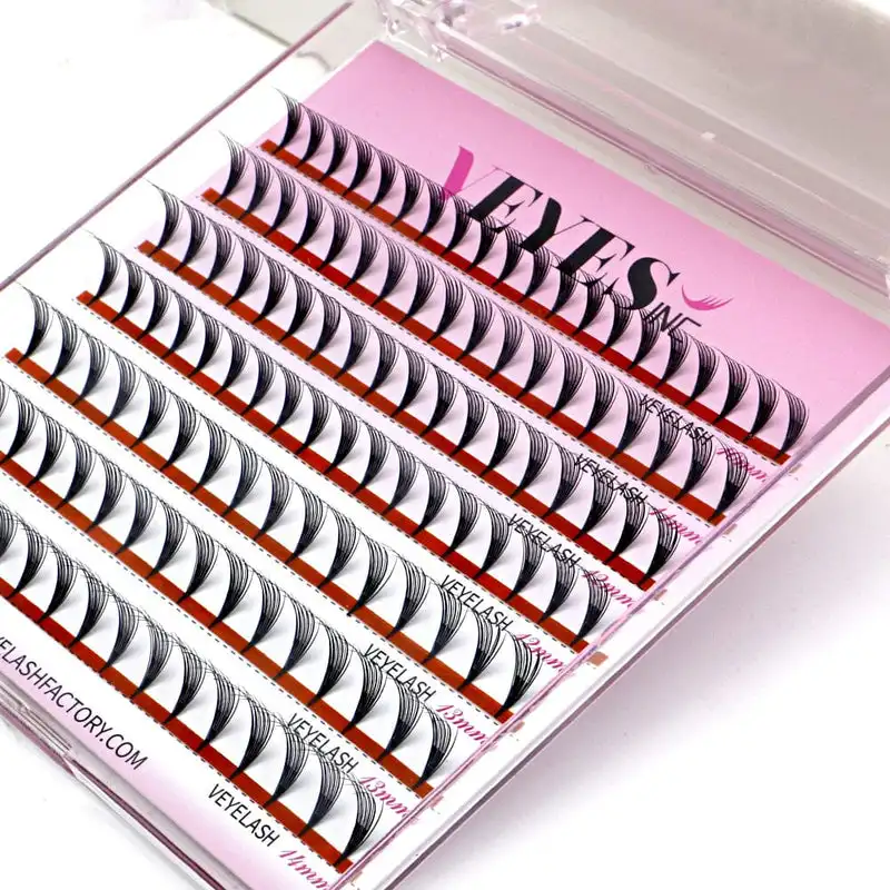 VEYES INC Airlift Manga Premade Volume Fans Eyelash Extensions Veyelash 0.04mm Thickness Laser Cutting Ultra-lightweight