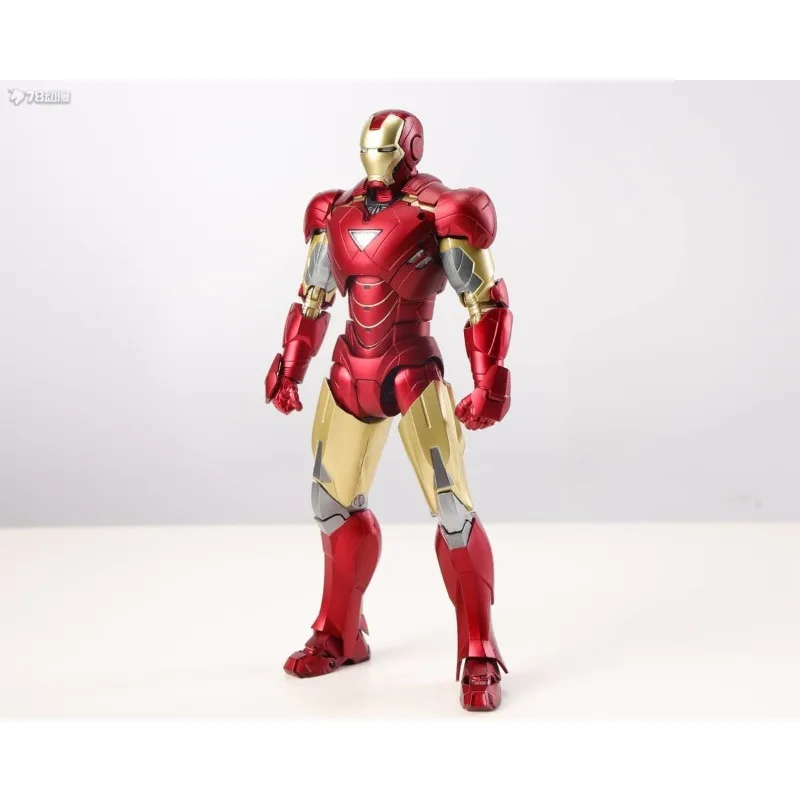반다이 정품 S.H. Figuarts 시리즈 이동식 장난감 Iron Man Mk6 THE INFINITY SAGA 완제품 이동식 모델 수집품