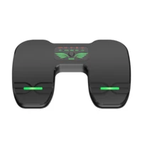 Turner de páginas multifunción de doble pedal: controlador de pie USB 10 en 1 con luces LED ambientales