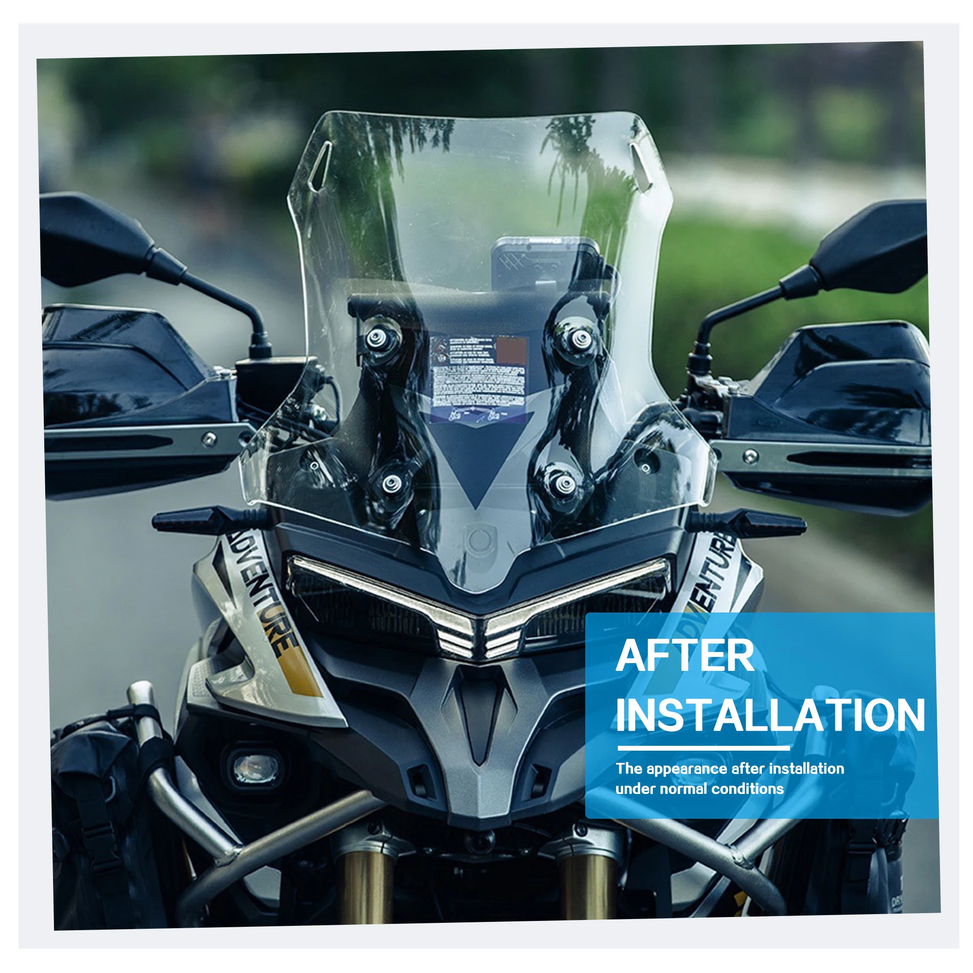 

Новое лобовое стекло для Valico 625DSX DS625X DS525X 625 dsx, аксессуары для мотоциклов, ветровые дефлекторы, козырек ветрового стекла, серый