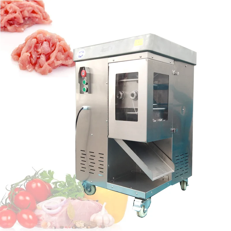 High quality stainless steel commercial Fresh meat shredding machine for restaurant Meat Processing Machine Meat Slicer