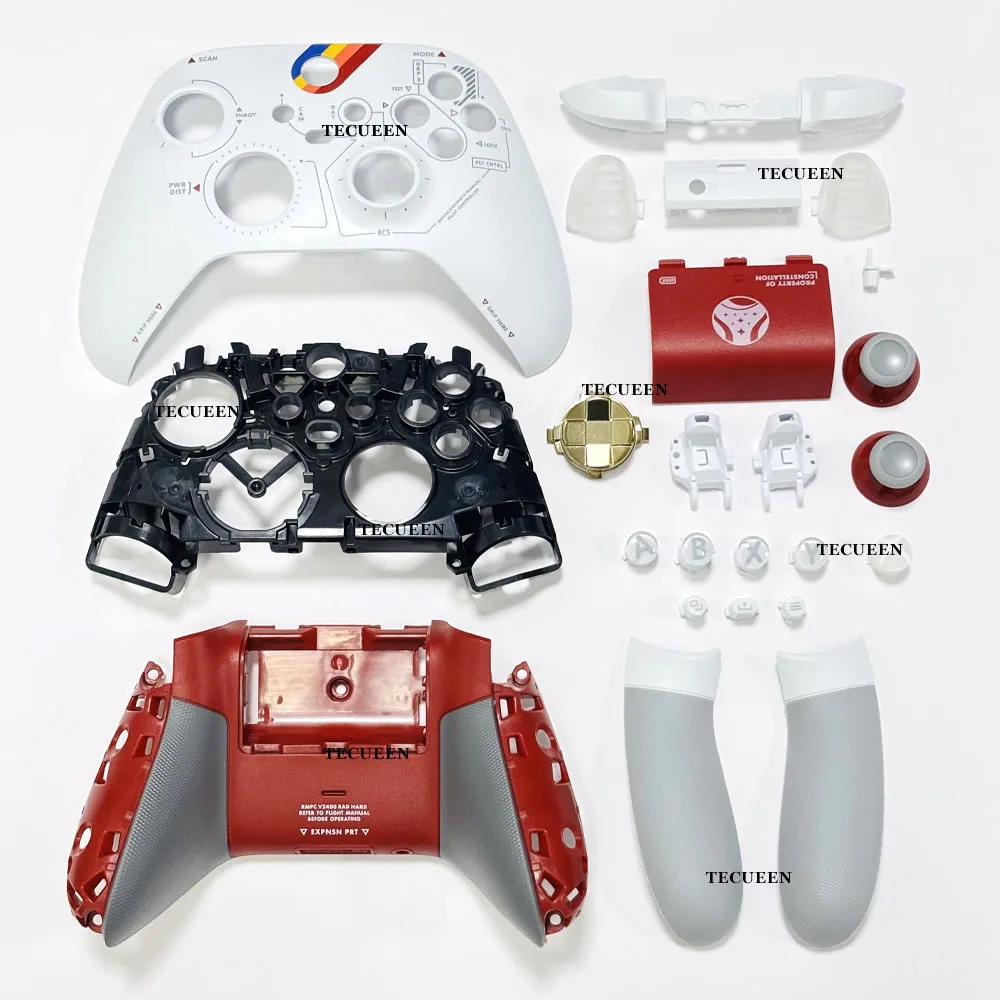 

Полный комплект для контроллера Xbox Series X S Core, звезда, оболочка, внешняя крышка, запасная Передняя Лицевая панель, детали