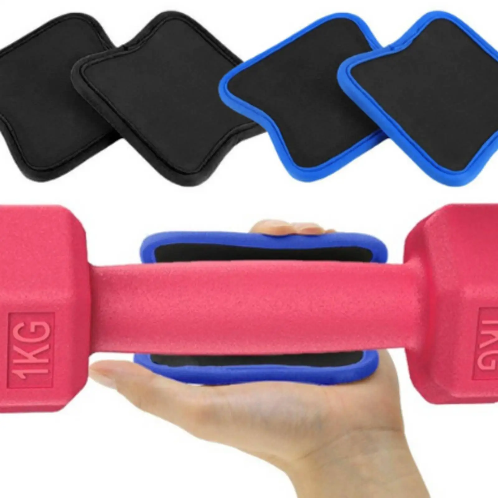 Picture 4: Weightlifting Grip Pads Comfortable Hand Grip Crossfit Power Gripper Palm Protection for Strength Training Equipment
