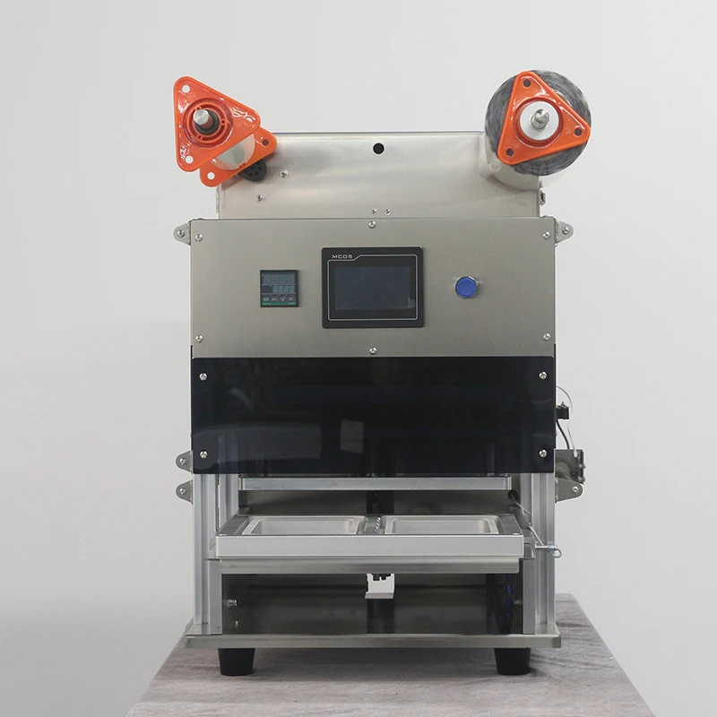 Automatic Desktop Sealing Machine Instant Noodles Nitrogen Filling Fresh-keeping Snack Paper Cups Cans Film Included
