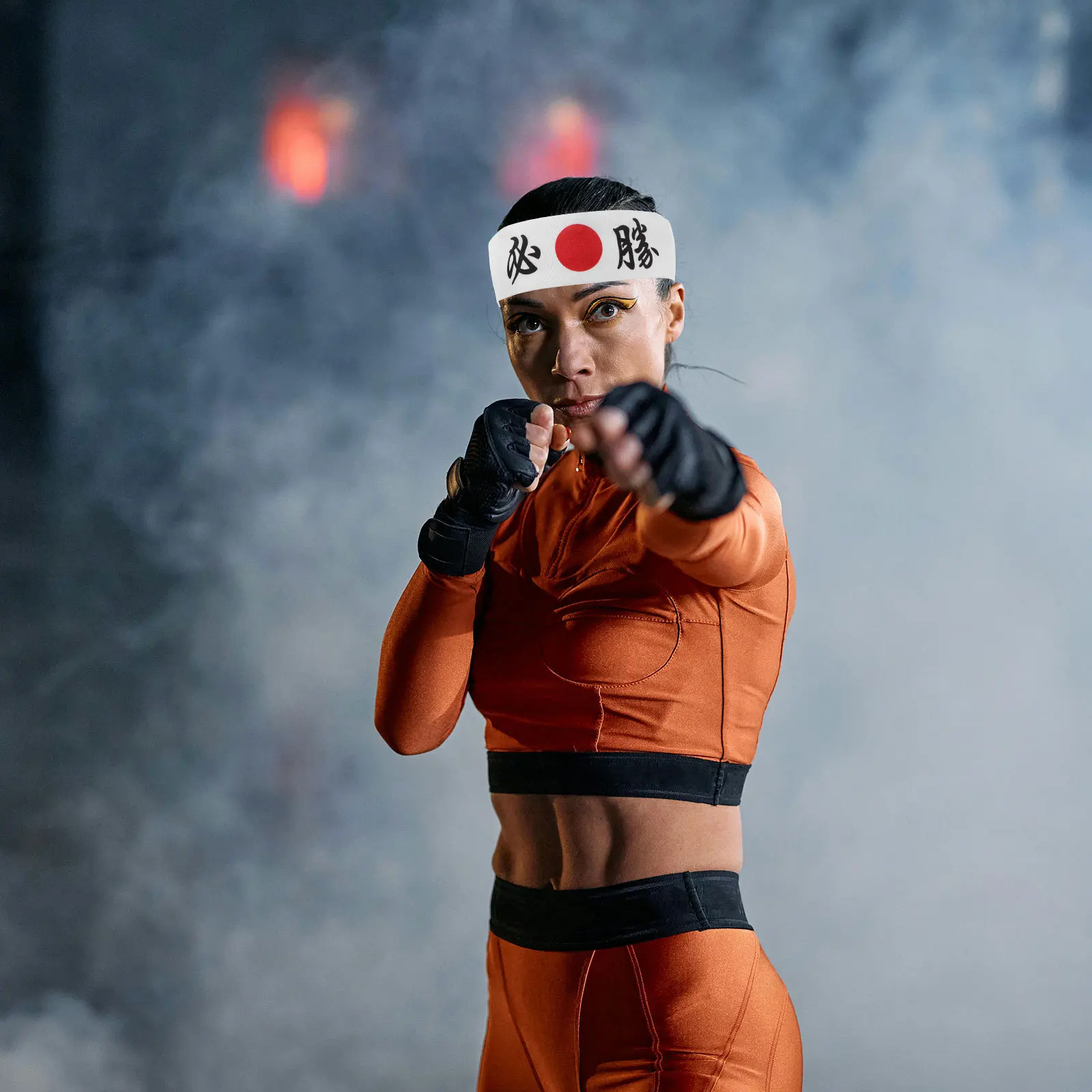 2 قطعة Headb تنوعا اليابان السوشي الشيف B الساموراي زي ملحق Hachimaki Sweatb Headb اليابانية الشعر التعادل #2