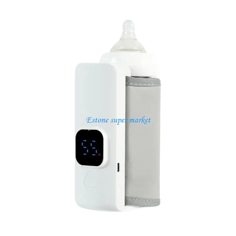 090B Portable Baby Bottle Warmer with Adjustable Temperature Setting for Travel Use