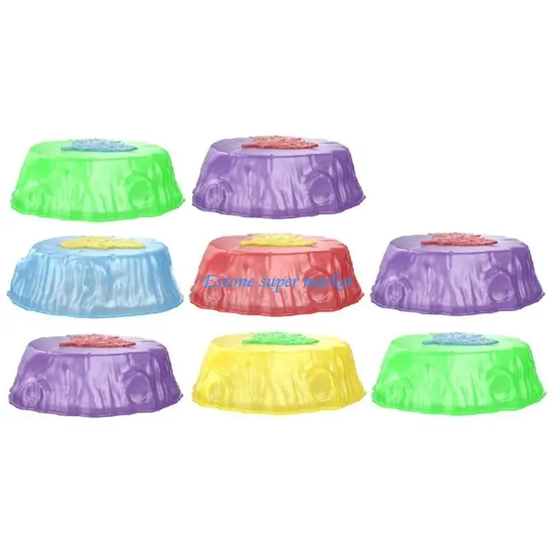 090B Glowing Stepping Stone Balance Rock for Children Pediatric Sensory Training Toy Coordination and Motor Skills Game