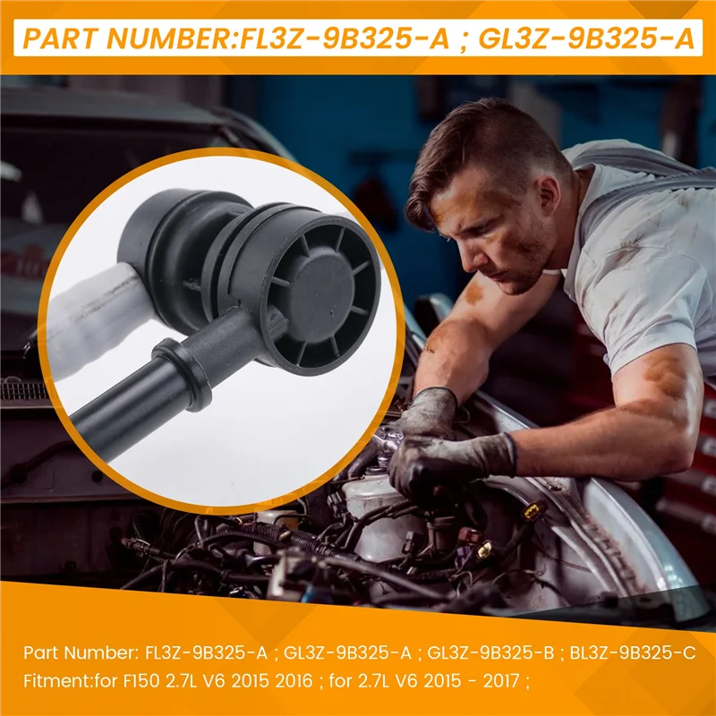 

【Price Drop !!】 Fuel Tube Support Bracket W/Purge Solenoid For Ford F150 Edge Police Interceptor Utility GL3Z-9B325-B BL3Z-9B325