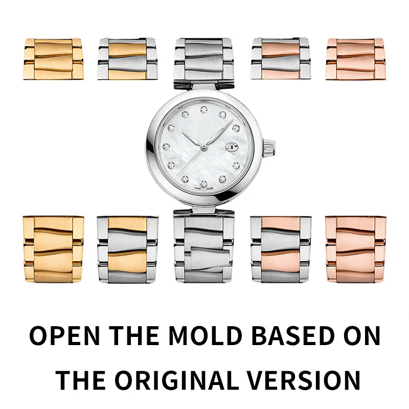 لسلسلة أوميغا دي فيل لاديماتيك 425.30.34.20.57.004، حزام فولاذي