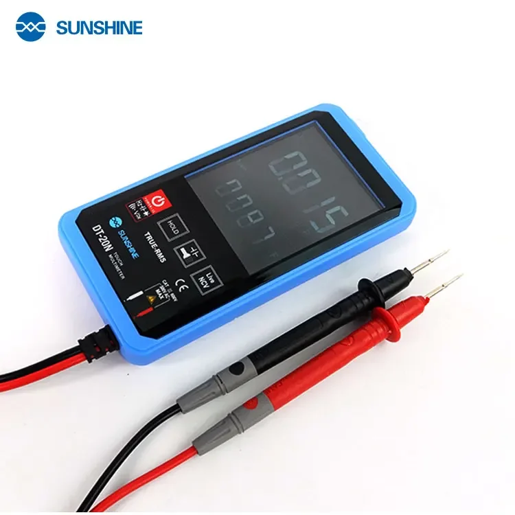 Multimeter DT-20N Touch multimeter 3.2-inch LCD HD display AC DC Temperature display diode FireWire Frequency TEST Original 100%