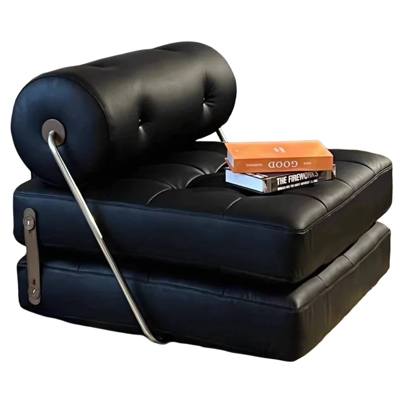 

Cream wind module foldable dual-purpose bedroom tofu block Taji sofa bed single lazy sofa can lie down and sit