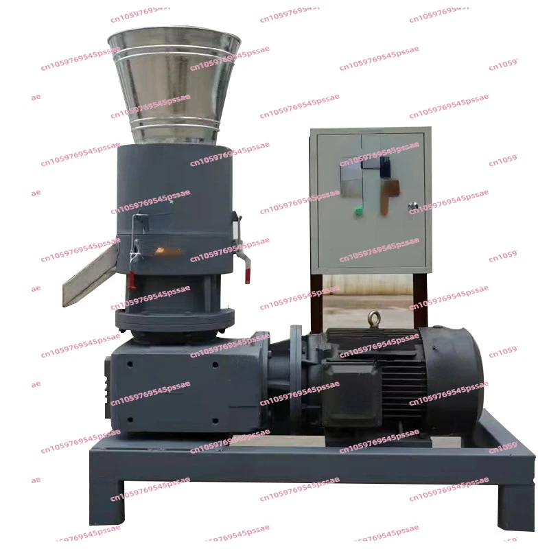 Nissan 5 Tons Biomass Granule Machine Waste Wood Regeneration Environmental Protection Granulator Pine Bamboo Compression