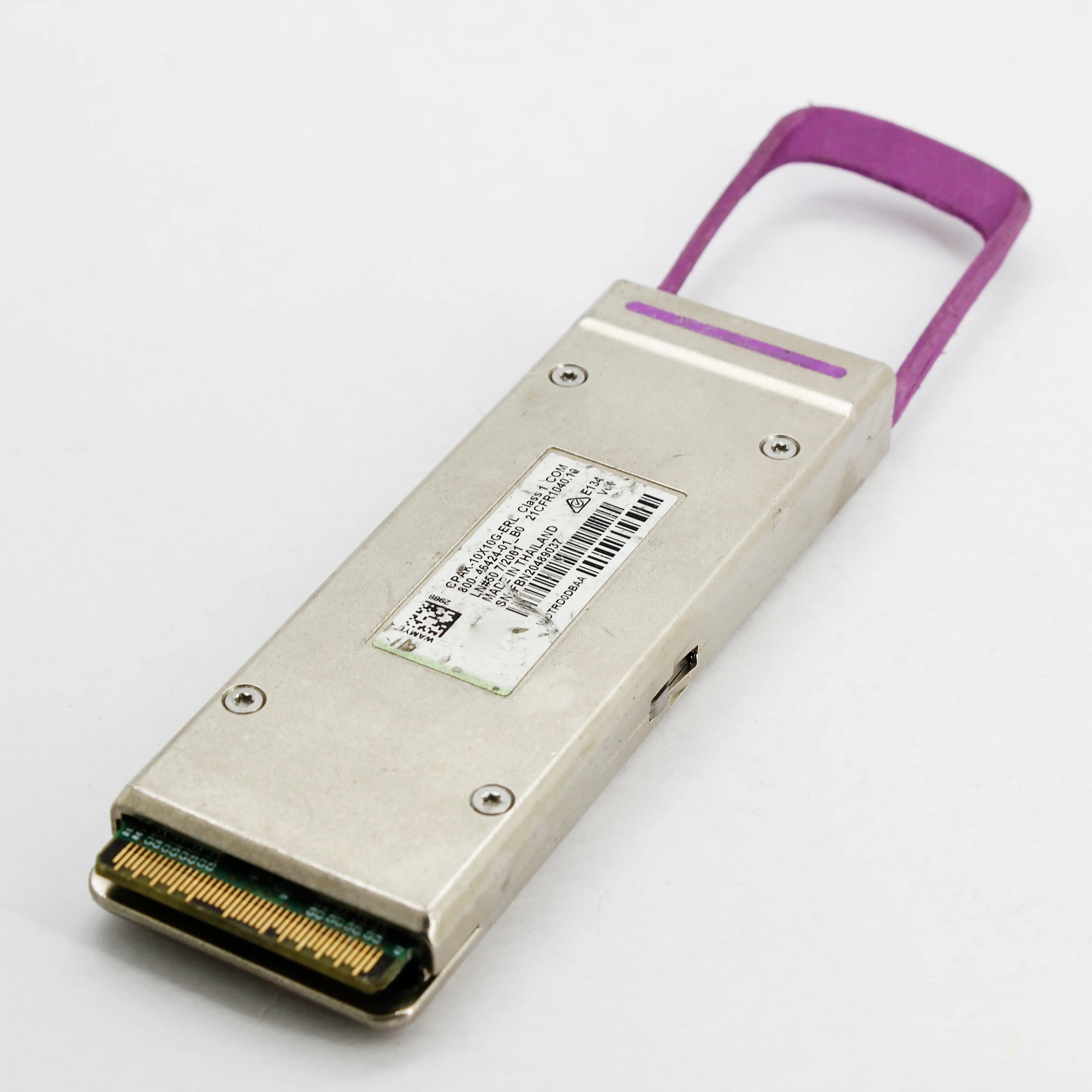 لـ CISCO CPAK-10X10G-ERL الأصلي الأصلي - CPAK mod 10x10Gb/s 25km SMF مستعمل