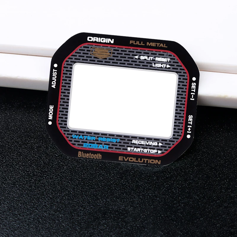 Mirror protective film for Casio G-Shock DW-5600 GW-B5600 modified tempered film lens protective film men\'s watch accessories