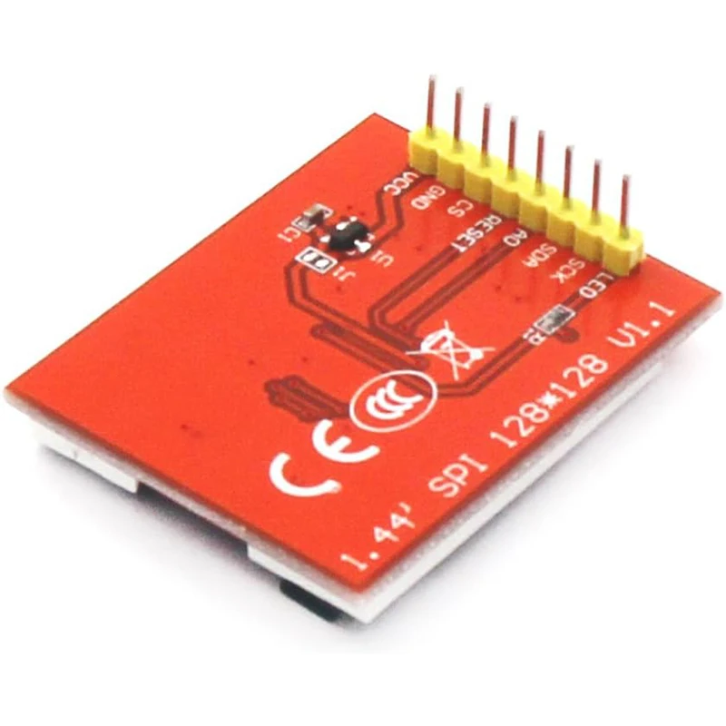 Modulo schermo LCD TFT da 1,44 pollici 3.3V RGB 65K 128x128 4 fili SPI ST - 7735S per scheda di sviluppo Arduino 2560 ESP32
