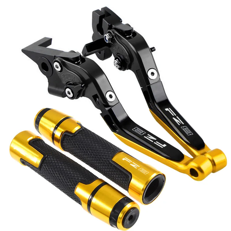 لياماها FZ8 FZ-8 FAZER 2011-2015 دراجة نارية الملحقات قابل للتعديل للتمديد الفرامل رافعة FZ 8 للطي دواسة فرامل العتلات #6