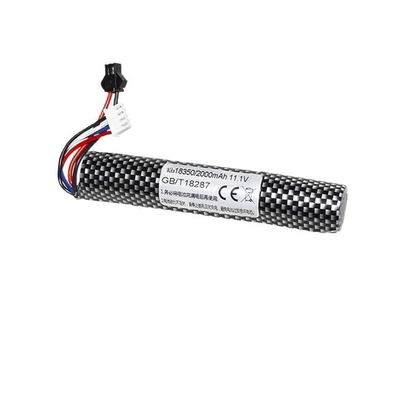 18350 11.1V 2000mAh Tamiya/XT30/SM Plug for Electric Water Gel Ball Blaster Toys Pistol Rechargeable Batteries