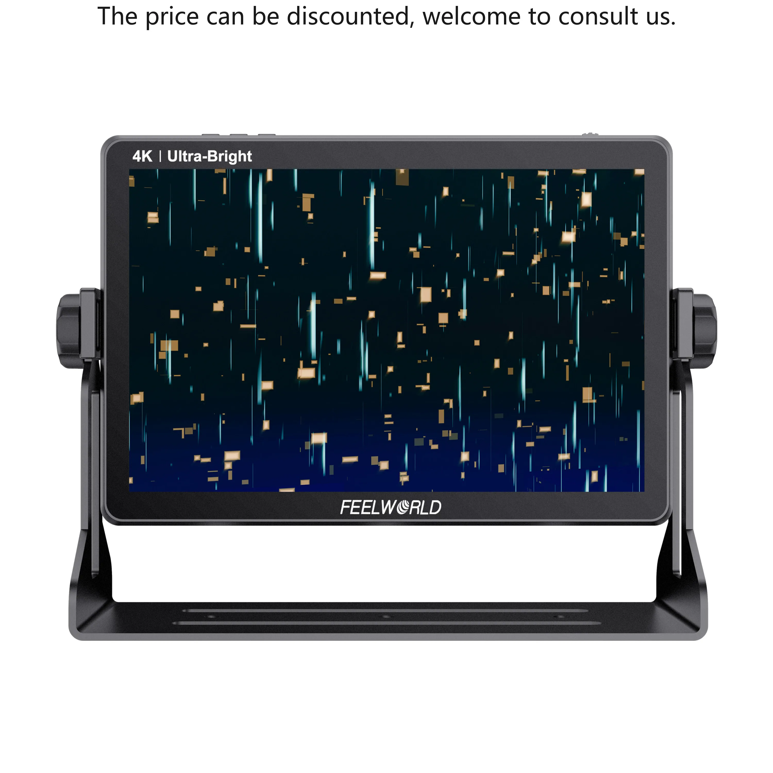 

FEELWORLD LUT11H 10.1 Inch 4K HDMI 3D LUT Touch Screen HDR Professional Field Monitor 2000nit IPS Camera Monitor