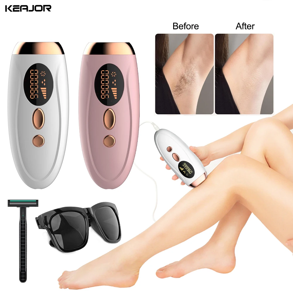 Laser Epilator for Women Body Leg Bikini Armpit Painless Hair Removal Permanent Hair Remover 999999 Flashes IPL Laser Depilator