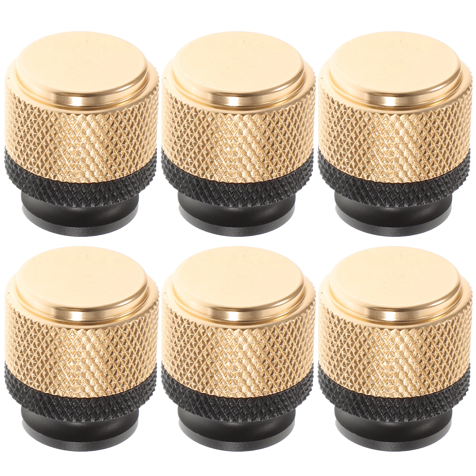 

6pcs Cabinet Knobs Modern Round Drawer Handles For Furniture Door Pulls Knobs For Cabinets Drawers Wardrobe Cupboard Closet