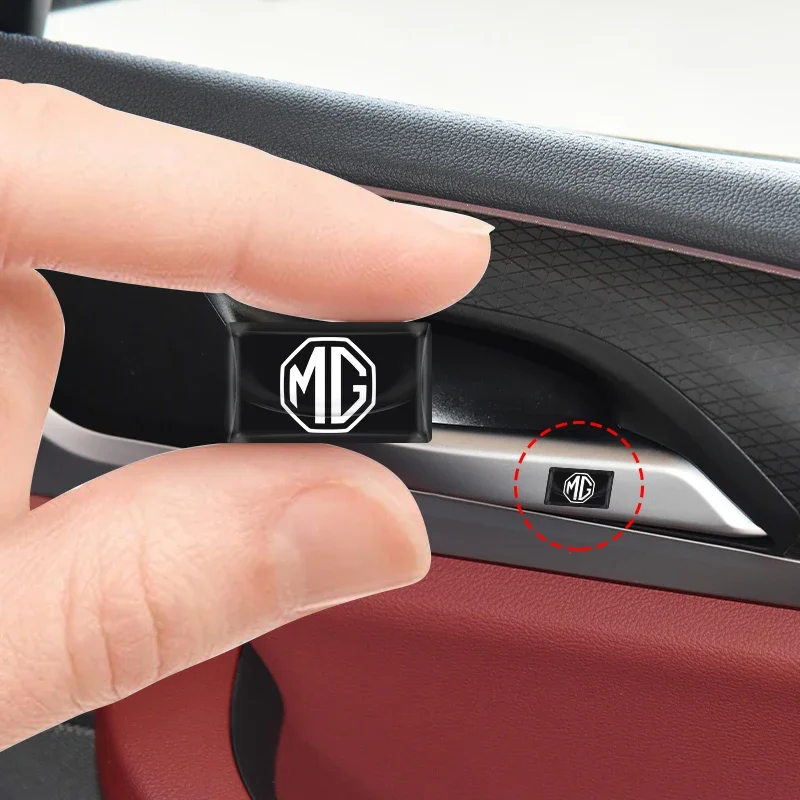 Auto Interior Steering Wheel Badge Drip Glue Resin Decal 10 Pieces For MG Pilot MG6 MG3 MG5 ZS GT HS MG7 MG4 EV Decorative