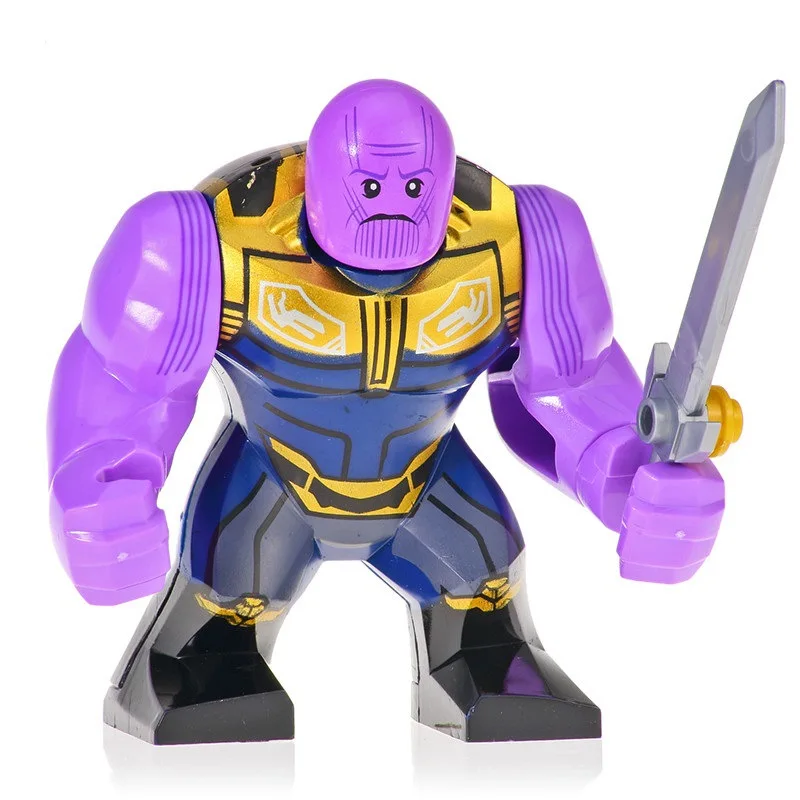 حار بيع الأطفال أنيمي الشكل بطل اللبنات طفل هدية تجميع لعبة نموذج أفلام صغيرة شخصيات تمثال الطوب